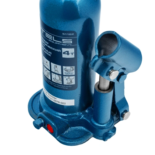 Домкрат гидравлический бутылочный, 4 т, h подъема 188-363 мм Stels по ценам производителя в Уфе с доставкой по всей России