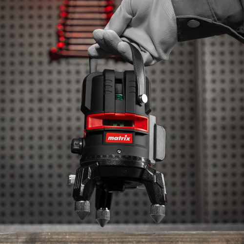 Лазерный уровень ML 06 Green, 30 м, 520 нм, аккумулятор Li 2800 мАч, резьба 5/8" Matrix по ценам производителя в Уфе с доставкой по всей России