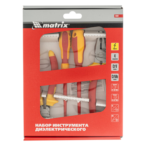 Набор диэлектрического инструмента, 4 предмета Matrix по ценам производителя в Уфе с доставкой по всей России