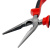Длинногубцы прямые, 200 мм, хром-ванадий, двухкомпонентные рукоятки Matrix по ценам производителя в Уфе с доставкой по всей России