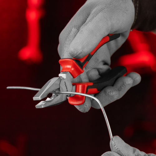 Плоскогубцы Nickel, 160 мм, никелированные, двухкомпонентные рукоятки Matrix по ценам производителя в Уфе с доставкой по всей России