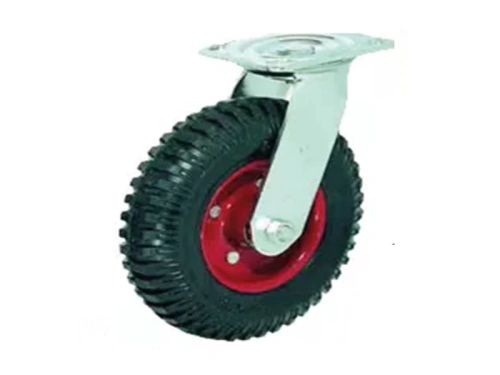 Колесо литое резиновое 200 мм PS200 с протектором и кронштейном купить в Москве с доставкой по всей России | ProtosMarket.ru