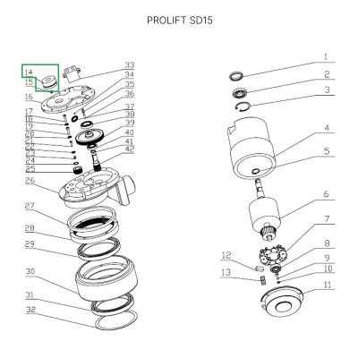 Катушка электромагнитного тормоза для штабелеров SDR 1-1,2 т, SDR1635, для тележек SD15 по ценам производителя в Уфе с доставкой по всей России