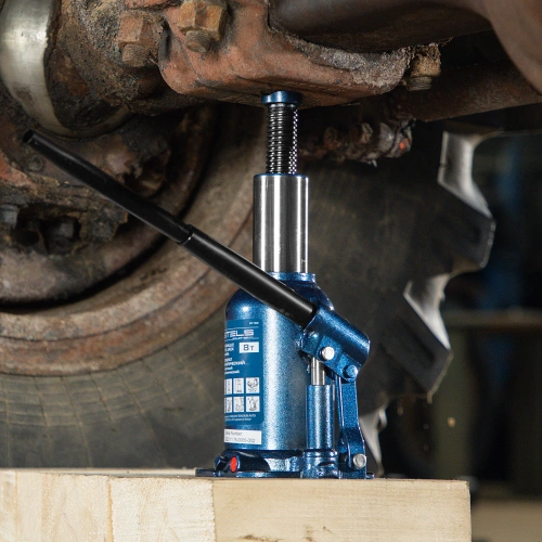 Домкрат гидравлический бутылочный телескопический, 8 т, подъем 180-410 мм Stels по ценам производителя в Уфе с доставкой по всей России