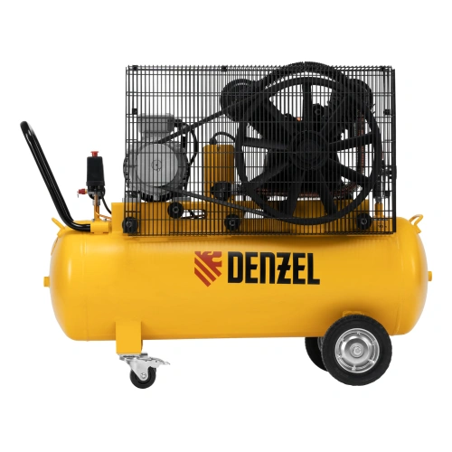 Компрессор воздушный рем. привод BCV 4000-T/100, 4,0 кВт, 100 литров, 690 л/мин Denzel по ценам производителя в Уфе с доставкой по всей России