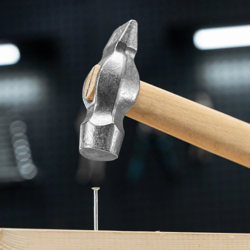 Молоток слесарный, 400 г, круглый боек, деревянная рукоятка по ценам производителя в Уфе с доставкой по всей России