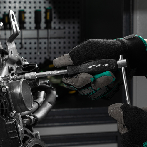 Набор инструментов, 1/4", Cr-V, S2, усиленный кейс, 47 предметов Stels по ценам производителя в Уфе с доставкой по всей России