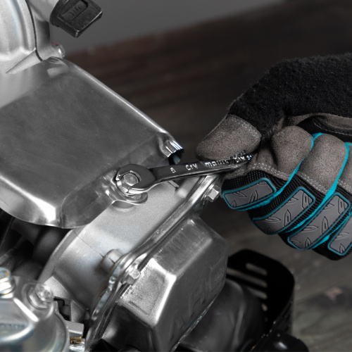 Набор ключей комбинированных, 6-22 мм, 12 шт, CrV, полированный хром Matrix по ценам производителя в Уфе с доставкой по всей России