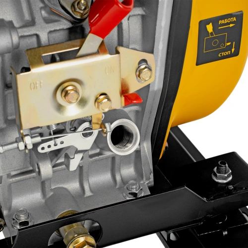 Генератор дизельный DES-55, 5,5 кВт, 230 В, 11 л, ручной стартер Denzel по ценам производителя в Уфе с доставкой по всей России