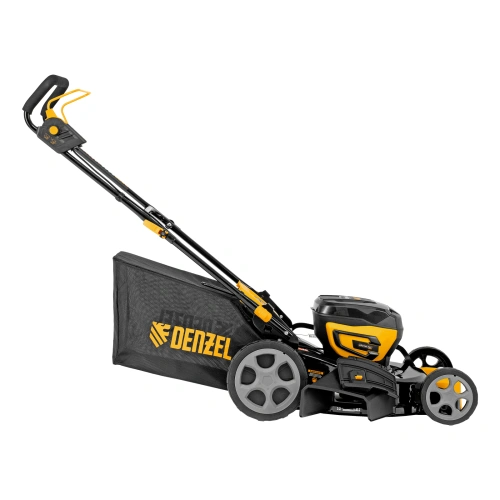 Газонокосилка аккумуляторная бесщет. DLM-460, 460 мм, травосб. 65 л., Li-Ion, 40 В Denzel по ценам производителя в Уфе с доставкой по всей России