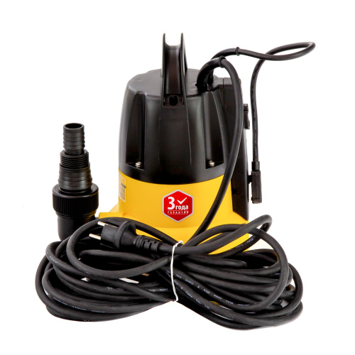 Дренажный насос DP500E, 500 Вт, подъем 7 м, 7000 л/ч Denzel по ценам производителя в Уфе с доставкой по всей России