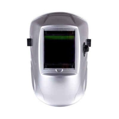 Маска сварщика GEFEST "серебро"  (ф-р 9700V, пр-во FoxWeld/КНР) без коробки по ценам производителя в Уфе с доставкой по всей России