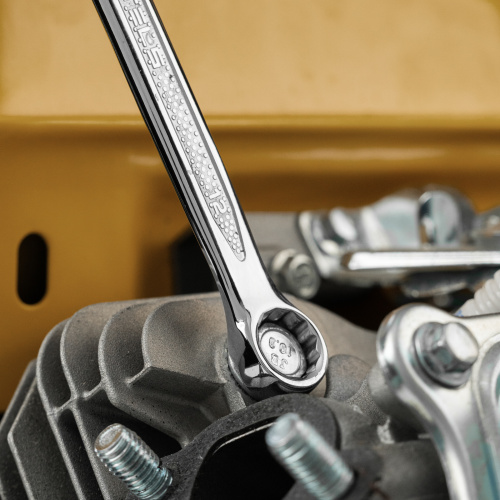 Ключ комбинированный, 12 мм, CrV, антислип Stels по ценам производителя в Уфе с доставкой по всей России