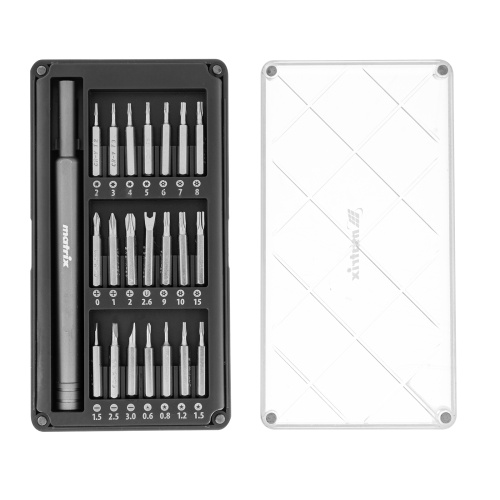 Набор для точных работ 22 в 1, универсальный, сталь CrV Matrix по ценам производителя в Уфе с доставкой по всей России