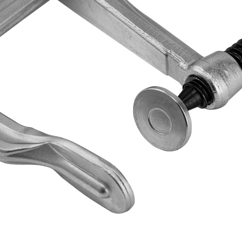 Струбцина F-образная, 100x300мм, кованая Denzel по ценам производителя в Уфе с доставкой по всей России