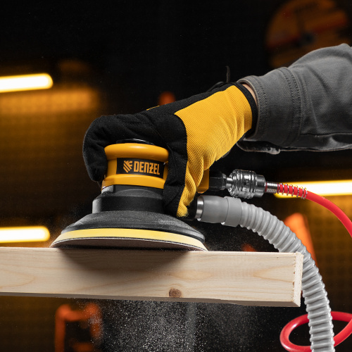 Эксцентриковая шлифовальная машина EPG150, 150 мм, 10000 об/мин, 5 мм, 160 л/мин Denzel по ценам производителя в Уфе с доставкой по всей России