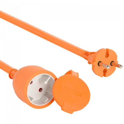 Кабель-удлинитель H05VV-F 2x0,75 (10 метров, оранжевый) по ценам производителя в Уфе с доставкой по всей России