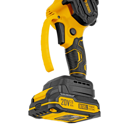 Цепная мини-пила аккумуляторная бесщет., CCS-150, шина 150 мм, Li-Ion, 20 В Denzel по ценам производителя в Уфе с доставкой по всей России