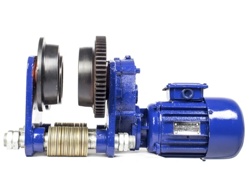 Тележка для балок подвесных концевых TOR 5 т 0,8кВт приводная по ценам производителя в Уфе с доставкой по всей России