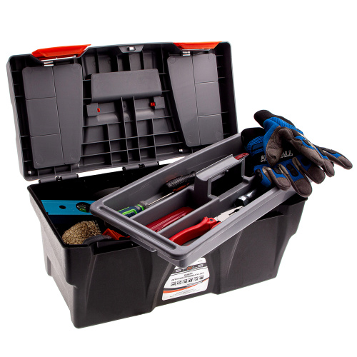 Ящик для инструмента 20", 500 х 260 х 260 мм, пластик Stels по ценам производителя в Уфе с доставкой по всей России