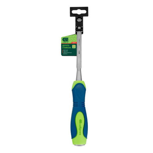 Долото-стамеска, 10 мм, двухкомпонентная рукоятка Сибртех по ценам производителя в Уфе с доставкой по всей России