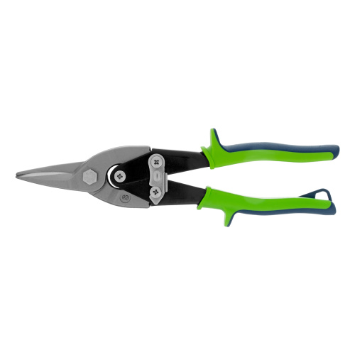 Ножницы по металлу, 250 мм, прямой рез, сталь С55, двухкомпонентные рукоятки СИБРТЕХ по ценам производителя в Уфе с доставкой по всей России