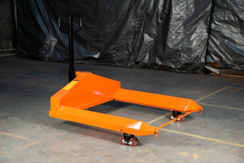 Тележка гидравлическая для рулонов 2500 кг 1150х1150 мм полиуретановые колеса TOR HZT по ценам производителя в Уфе с доставкой по всей России