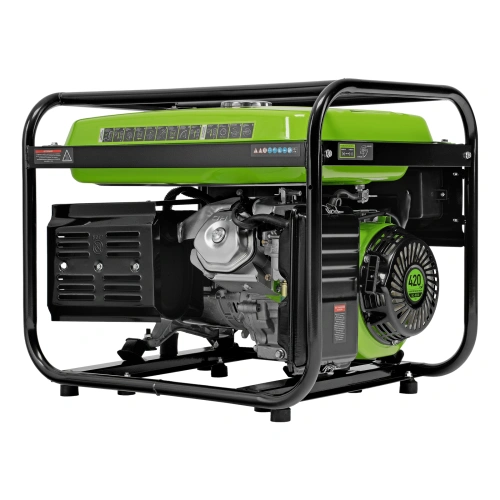 Генератор бензиновый БС-8000, 6,6 кВт, 230В, четырехтактный, 25 л, ручной стартер Сибртех по ценам производителя в Уфе с доставкой по всей России