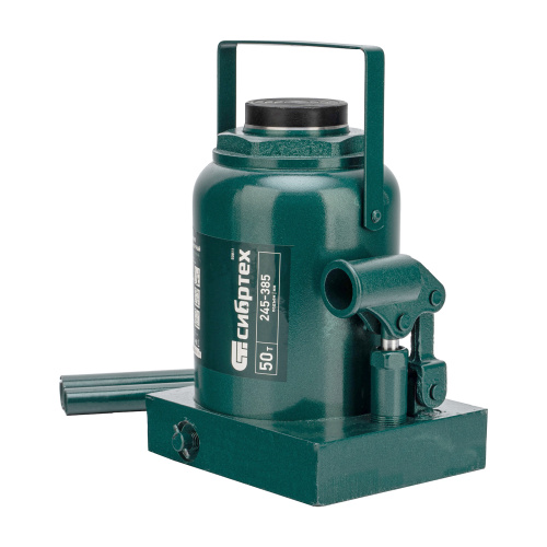 Домкрат гидравлический бутылочный, 50 т, 245-385 мм Сибртех по ценам производителя в Уфе с доставкой по всей России