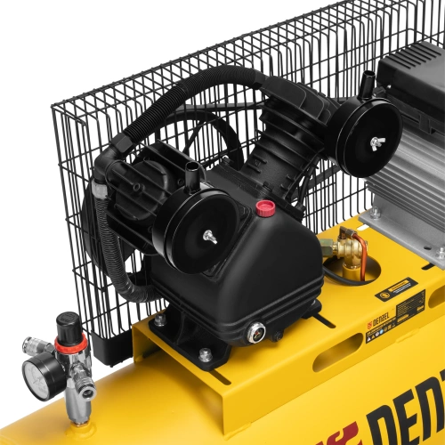 Компрессор воздушный BCV2300/100, ременный привод, 2.3 кВт, 100 литров, 440 л/мин Denzel по ценам производителя в Уфе с доставкой по всей России