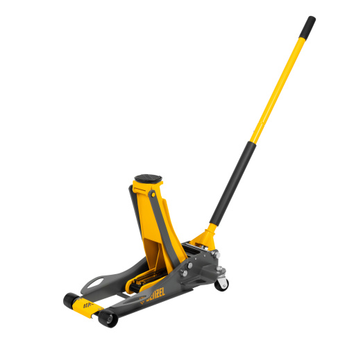 Домкрат гидравлический подкатной, 3 т, 75-500 мм, быстрый подъем, низкий подхват, проф. Denzel по ценам производителя в Уфе с доставкой по всей России