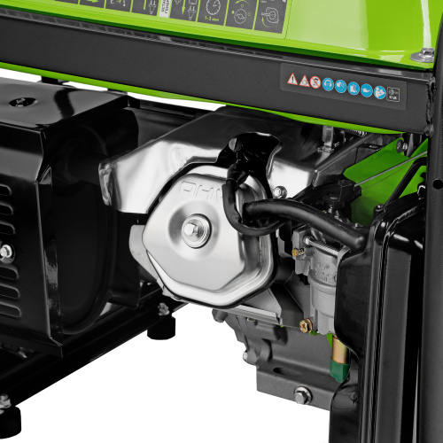 Генератор бензиновый БС-8000Э, 6,6 кВт, 230В, четырехтактный, 25 л, электростартер Сибртех по ценам производителя в Уфе с доставкой по всей России