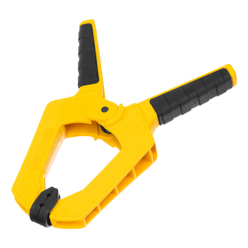 Струбцина клещеобразная, усиленная 100 х 80 мм, двухкомпонентные рукоятки Denzel по ценам производителя в Уфе с доставкой по всей России