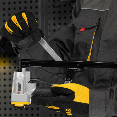 Скобы 21GA для пнев. степл., 16мм, шир. - 0,95мм, тол. - 0,6мм, шир. скобы - 12,8мм, 5000шт Denzel по ценам производителя в Уфе с доставкой по всей России