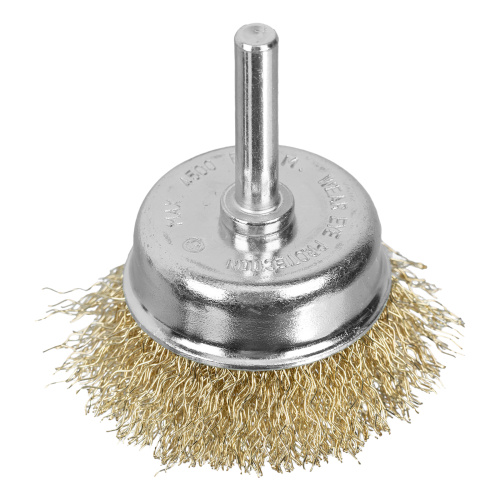 Набор щеток для дрели, 3 шт, 1 плоская, 65 мм, 50 мм "чашка", ручная металлическая Matrix по ценам производителя в Уфе с доставкой по всей России