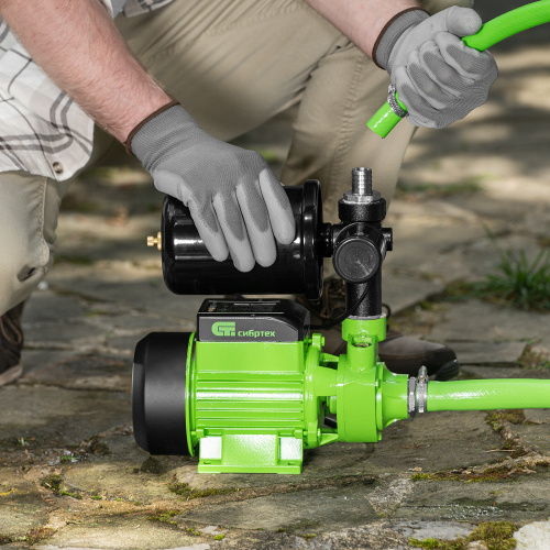 Насосная станция НС400-Ч, 400 Вт, напор 32 м, 2100 л/ч, ресивер 2 л Сибртех по ценам производителя в Уфе с доставкой по всей России