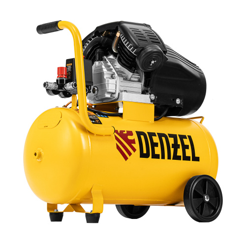 Компрессор воздушный прям. привод DCV1800/50, 1,8 кВт, 50 литров, 320 л/мин Denzel по ценам производителя в Уфе с доставкой по всей России