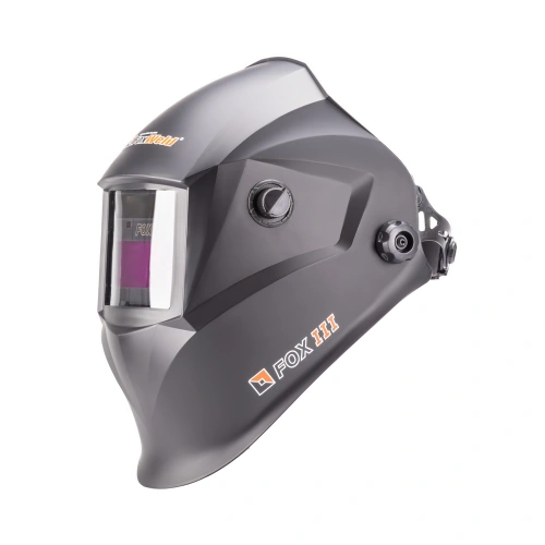 Маска сварщика FOX 3 черная (ф-р АСФ 4/9-13 с внеш. и внутр. рег.) без коробки по ценам производителя в Уфе с доставкой по всей России