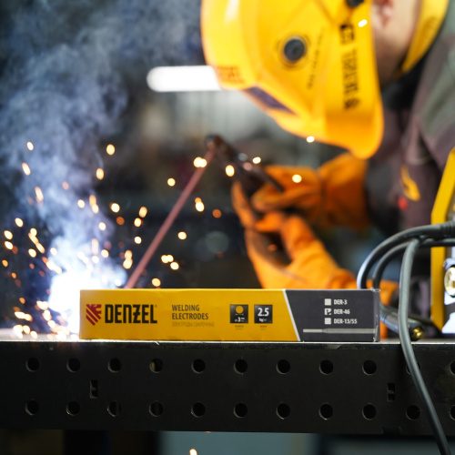 Электроды DER-46, диам. 3 мм, 2,5 кг., рутиловое покрытие Denzel купить в Москве с доставкой по всей России | ProtosMarket.ru