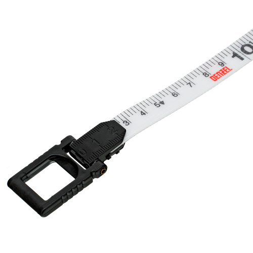 Рулетка геодезическая 30 м х 15 мм, закрытый корпус, фиберглассовая лента Denzel по ценам производителя в Уфе с доставкой по всей России