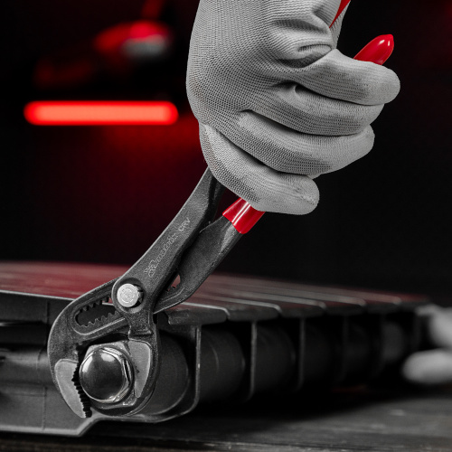 Клещи переставные 300 мм, кнопочный механизм, хром-ванадий, обливные рукоятки Matrix по ценам производителя в Уфе с доставкой по всей России