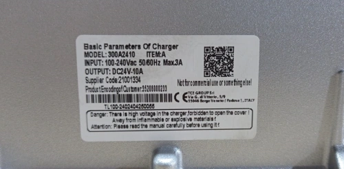 Зарядное устройство для штабелёров CDD15R-EN 24V/10A (Charger External) по ценам производителя в Уфе с доставкой по всей России
