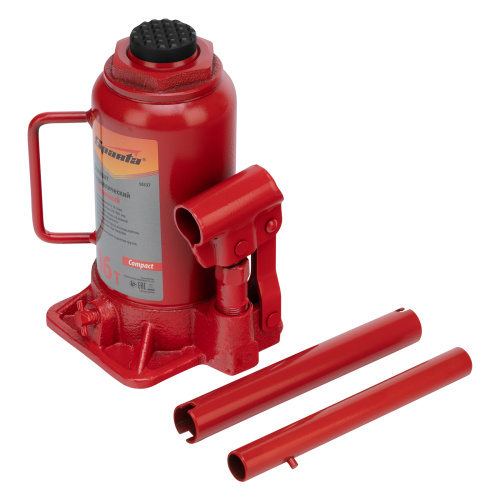 Домкрат гидравлический бутылочный 16 т, h подъема 205-400 мм Sparta Compact по ценам производителя в Уфе с доставкой по всей России