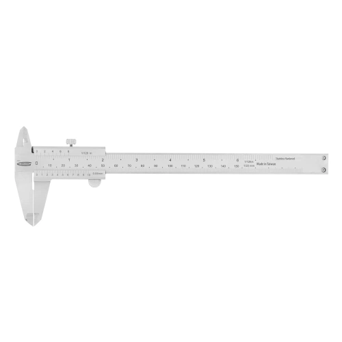 Штангенциркуль, 150 мм, 0.05 мм, нержавеющая сталь, с глубиномером Gross по ценам производителя в Уфе с доставкой по всей России