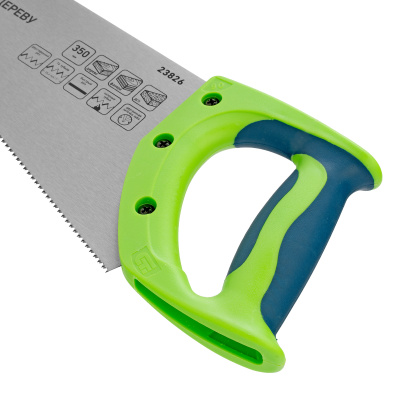 Ножовка по дереву"Зубец" для точных пильных работ, 350 мм, каленый зуб 2D, 14 TPI, двухкомпонентная рукоятка Сибртех по ценам производителя в Уфе с доставкой по всей России