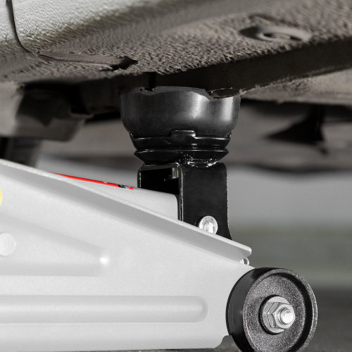 Резиновая опора для подкатного домкрата универсальная, D 89 мм, D 60 мм, H 35 мм Matrix по ценам производителя в Уфе с доставкой по всей России