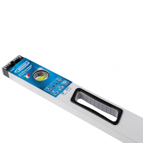 Уровень алюминиевый, 800 мм, фрезерованный, 3 глазка, магнитный Gross по ценам производителя в Уфе с доставкой по всей России