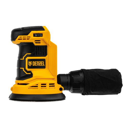 Машина шлифовальная эксцентриковая аккумуляторная COS-125-0, 18В Li-Ion Denzel по ценам производителя в Уфе с доставкой по всей России