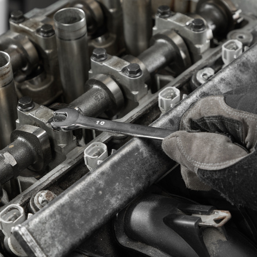 Набор ключей комбинированных 6-19 мм, 8 шт., CrV, матовый хром Stels по ценам производителя в Уфе с доставкой по всей России