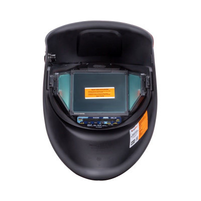 Маска сварщика КОРУНД МЕГА "красная" (ф-р MEGA LED) в коробке по ценам производителя в Уфе с доставкой по всей России